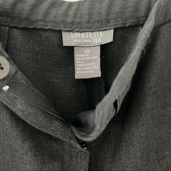 Lafayette 148 New York Wool Blend Dress Pants - Picture 3 of 5